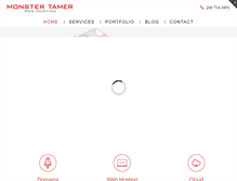 Tablet Screenshot of monster-tamer.com